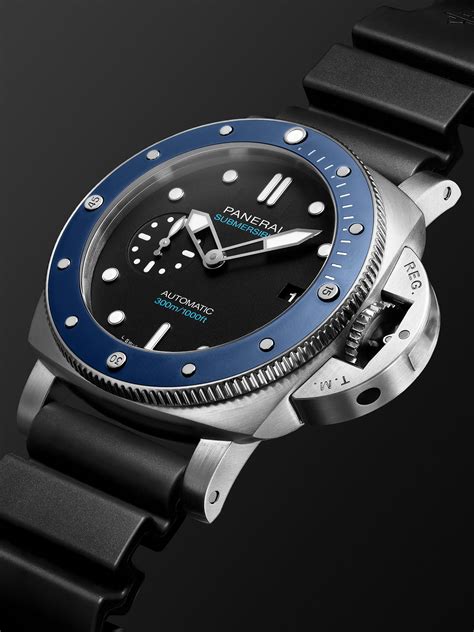 panerai submersible azzurro limited edition.